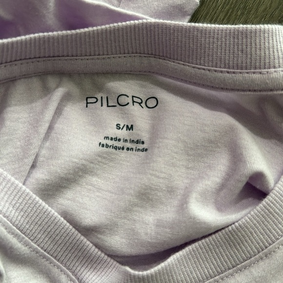 NWT Anthropologie pilcro purple Dad Chicago tee. S/M. Oversized - Picture 6 of 6